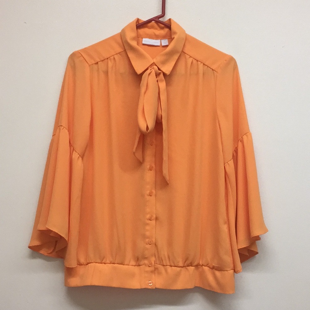 NY&CO Statement blouse size